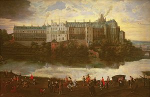 Tervuren Castle in Brussels by Jan the Elder Brueghel